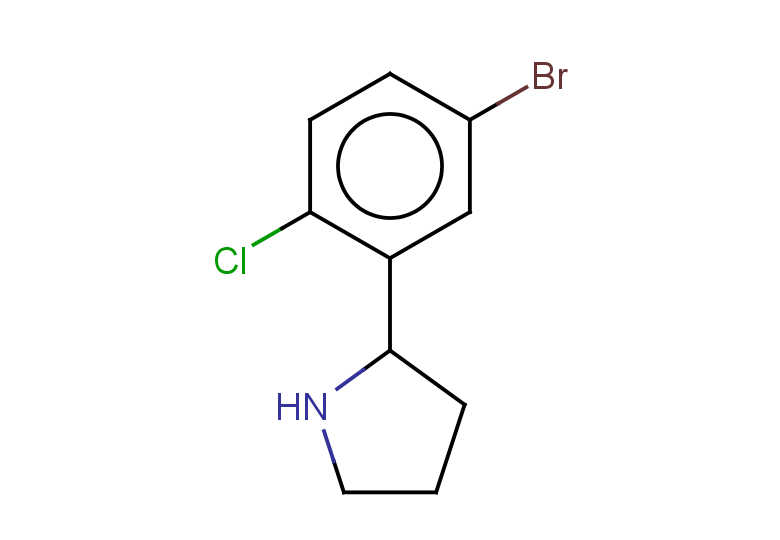 2-(5-bromo-2-chlorophenyl)pyrrolidine