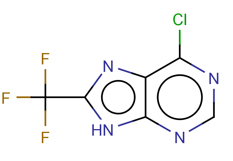 6-chloro-8-(trifluoromethyl)-9H-purine