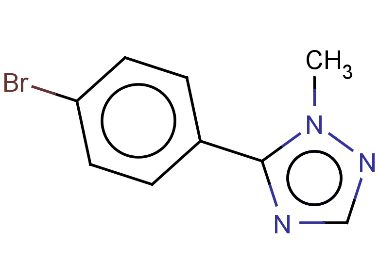 5-(4-bromophenyl)-1-methyl-1H-1,2,4-triazole