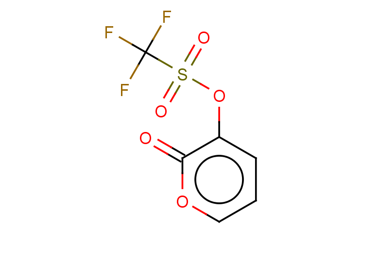 2-oxo-2H-pyran-3-yl trifluoromethanesulfonate
