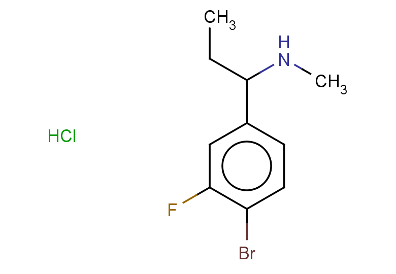 [1-(4-bromo-3-fluorophenyl)propyl](methyl)amine hydrochloride