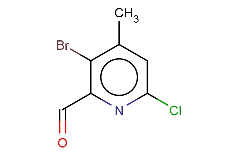 3-bromo-6-chloro-4-methylpyridine-2-carbaldehyde