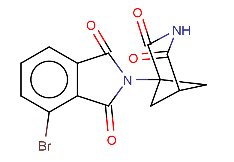 4-bromo-2-{2,4-dioxo-3-azabicyclo[3.1.1]heptan-1-yl}-2,3-dihydro-1H-isoindole-1,3-dione