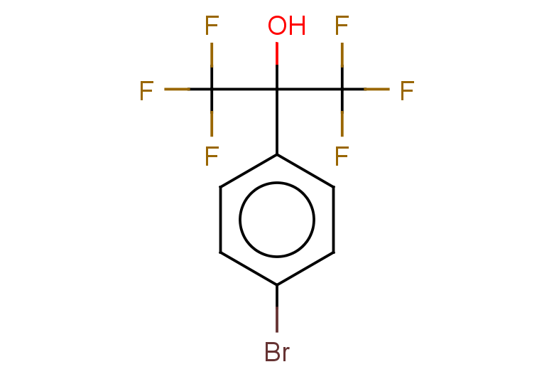 2-(4-bromophenyl)-1,1,1,3,3,3-hexafluoropropan-2-ol