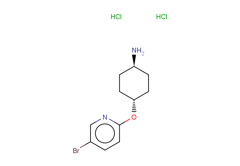 rac-(1r,4r)-4-[(5-bromopyridin-2-yl)oxy]cyclohexan-1-amine dihydrochloride, trans