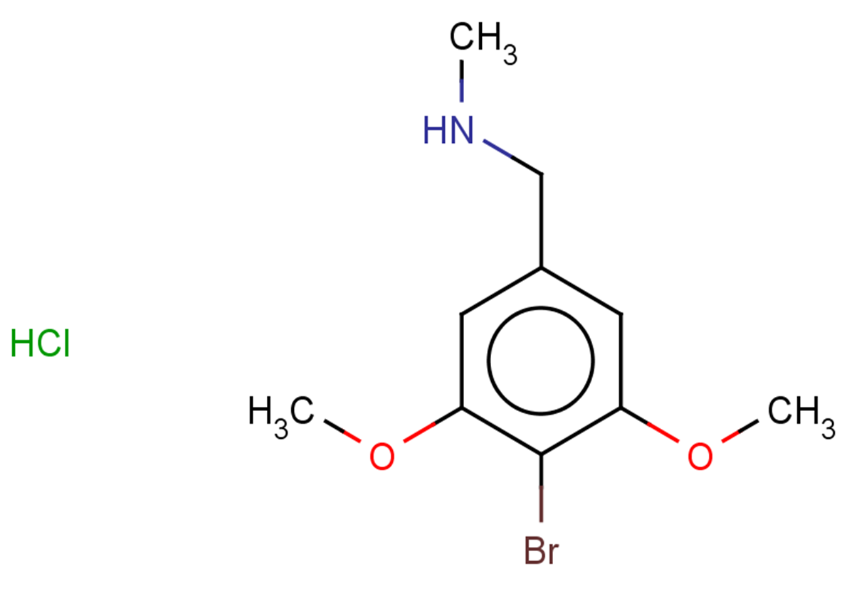 [(4-bromo-3,5-dimethoxyphenyl)methyl](methyl)amine hydrochloride