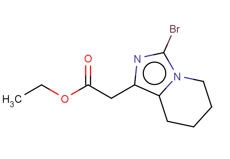 ethyl 2-{3-bromo-5H,6H,7H,8H-imidazo[1,5-a]pyridin-1-yl}acetate