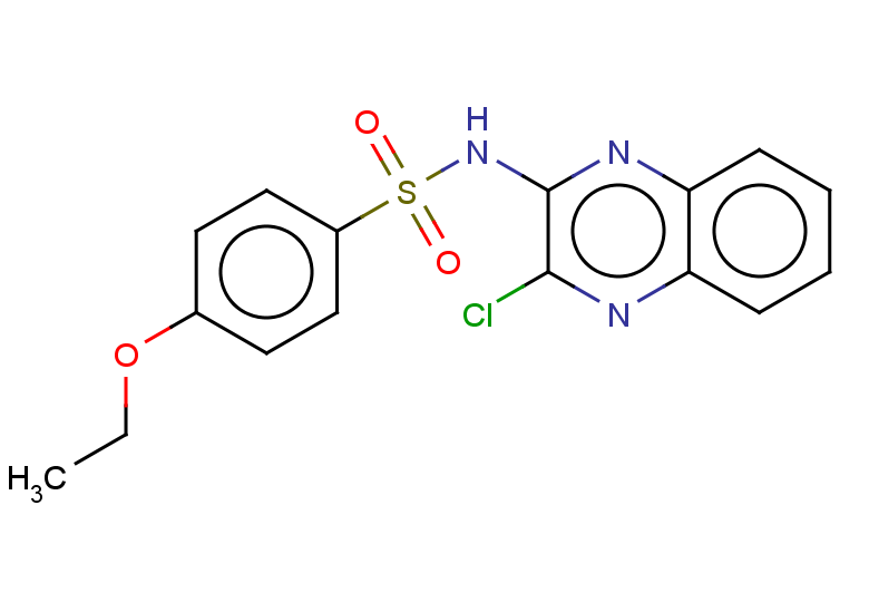 N-(3-chloroquinoxalin-2-yl)-4-ethoxybenzene-1-sulfonamide