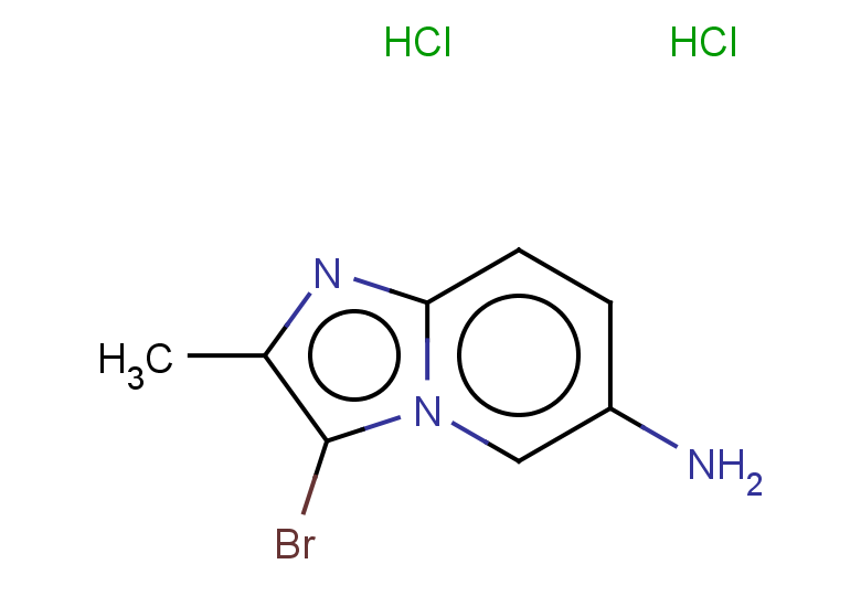 3-bromo-2-methylimidazo[1,2-a]pyridin-6-amine dihydrochloride