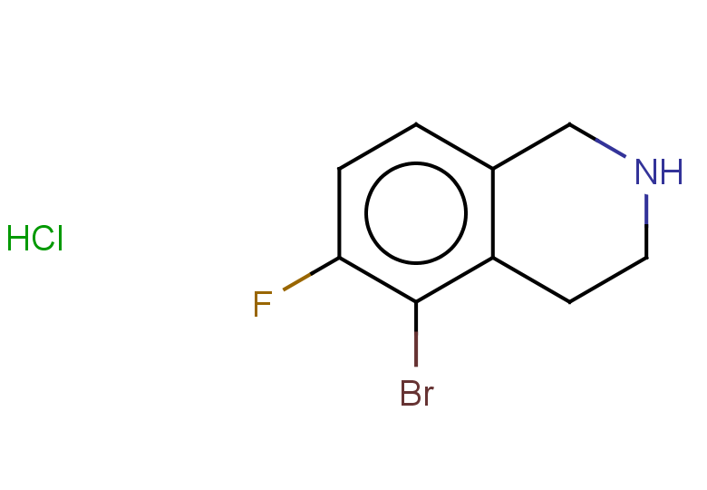 5-bromo-6-fluoro-1,2,3,4-tetrahydroisoquinoline hydrochloride