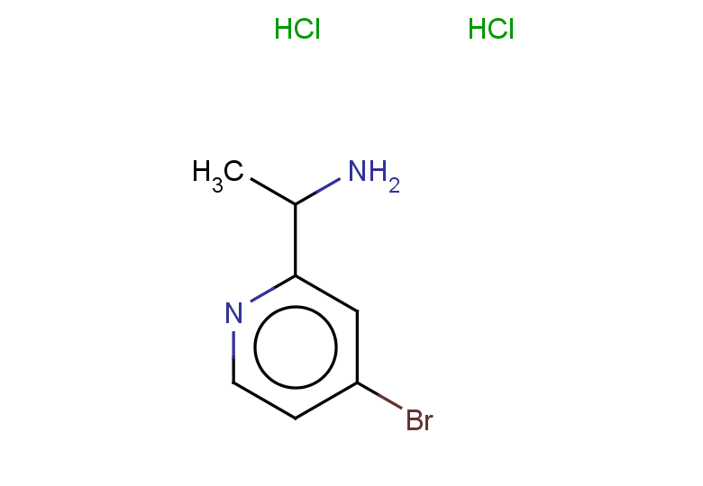 1-(4-bromopyridin-2-yl)ethan-1-amine dihydrochloride