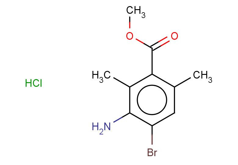 methyl 3-amino-4-bromo-2,6-dimethylbenzoate hydrochloride