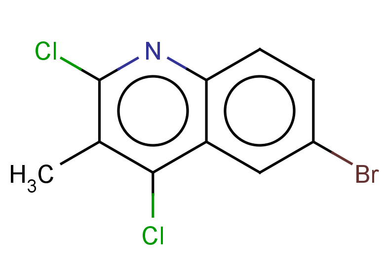 6-bromo-2,4-dichloro-3-methylquinoline
