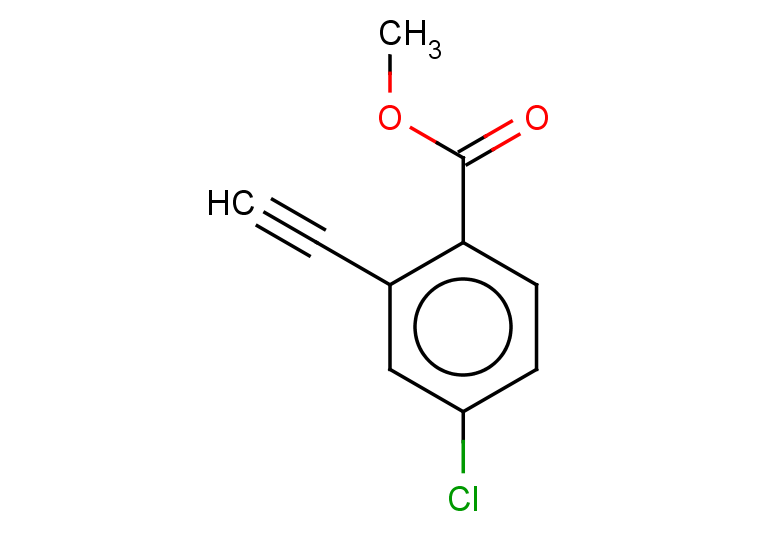 methyl 4-chloro-2-ethynylbenzoate