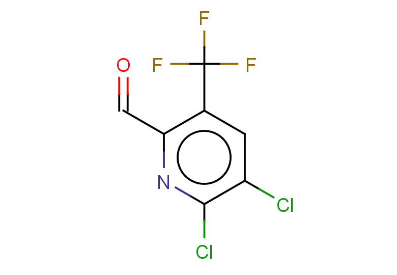 5,6-dichloro-3-(trifluoromethyl)pyridine-2-carbaldehyde