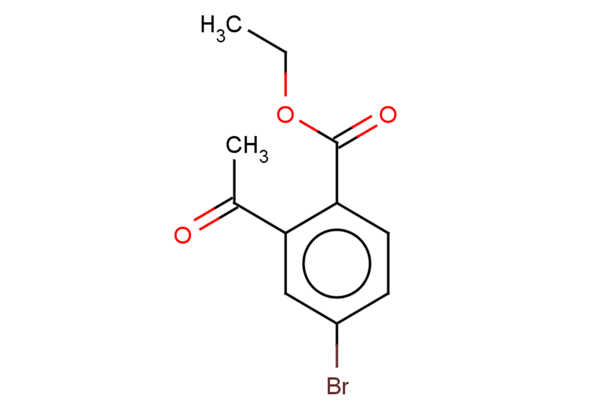ethyl 2-acetyl-4-bromobenzoate