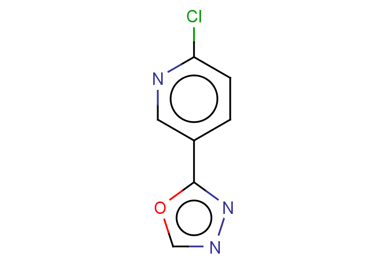 2-chloro-5-(1,3,4-oxadiazol-2-yl)pyridine