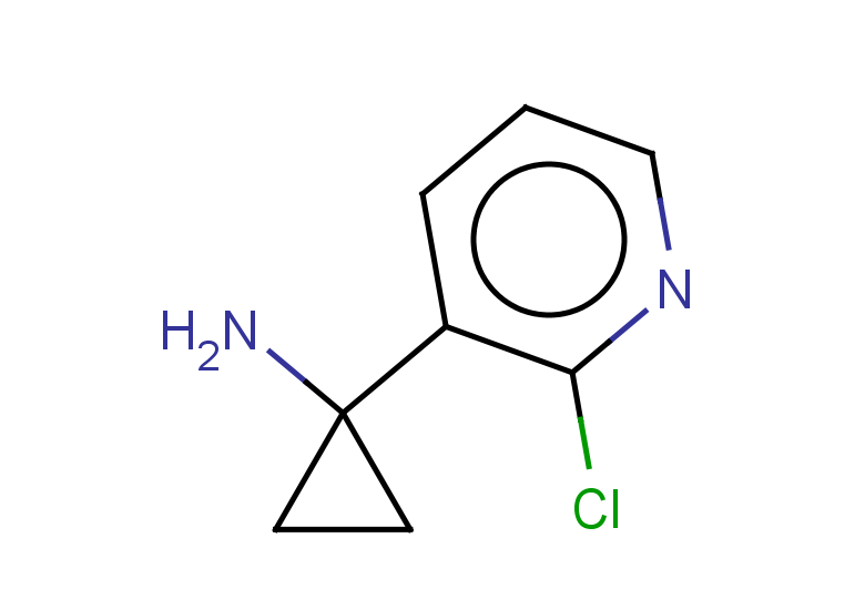 1-(2-chloropyridin-3-yl)cyclopropan-1-amine