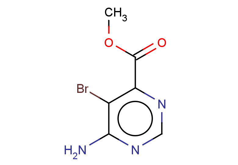 methyl 6-amino-5-bromopyrimidine-4-carboxylate