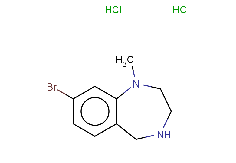 8-bromo-1-methyl-2,3,4,5-tetrahydro-1H-1,4-benzodiazepine dihydrochloride
