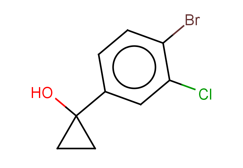 1-(4-bromo-3-chlorophenyl)cyclopropan-1-ol