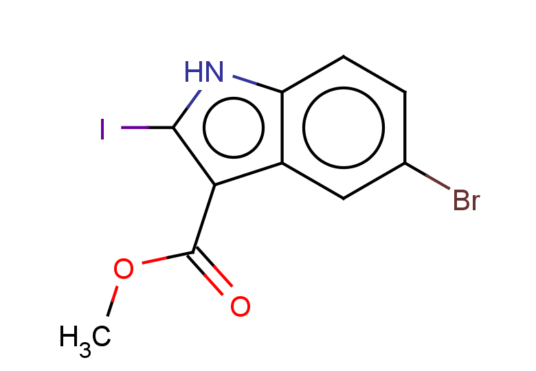 methyl 5-bromo-2-iodo-1H-indole-3-carboxylate