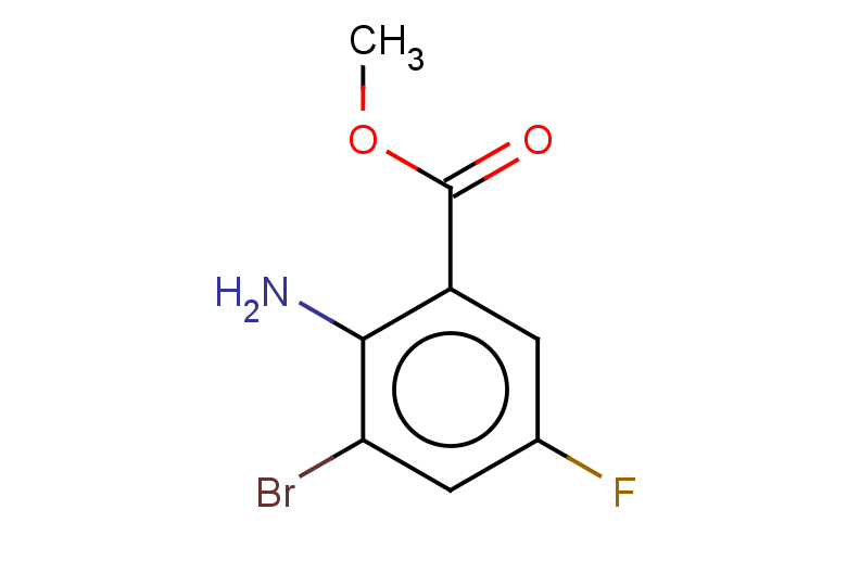 methyl 2-amino-3-bromo-5-fluorobenzoate