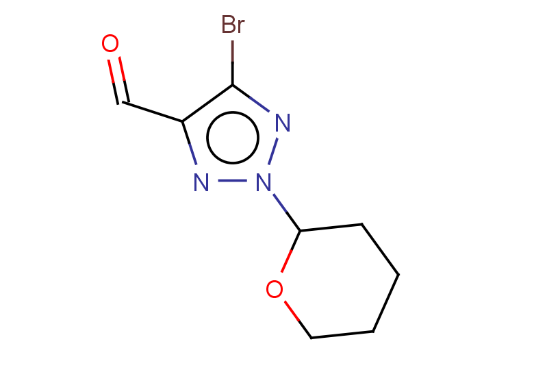5-bromo-2-(oxan-2-yl)-2H-1,2,3-triazole-4-carbaldehyde