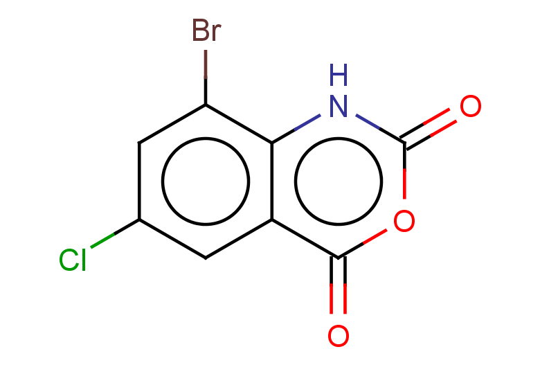8-bromo-6-chloro-2,4-dihydro-1H-3,1-benzoxazine-2,4-dione