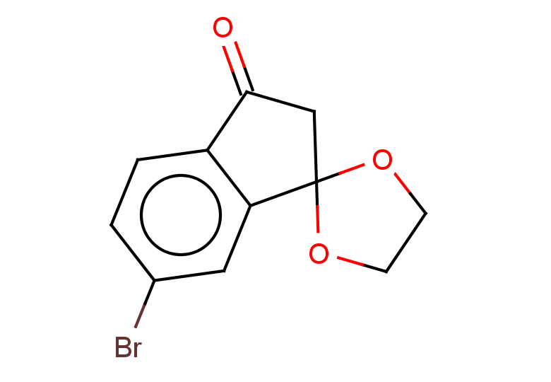 6'-bromo-2',3'-dihydrospiro[1,3-dioxolane-2,1'-inden]-3'-one