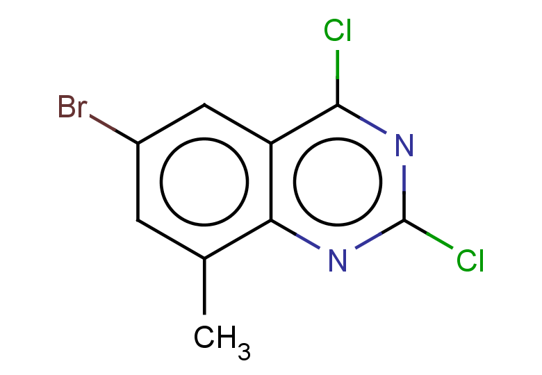 6-bromo-2,4-dichloro-8-methylquinazoline