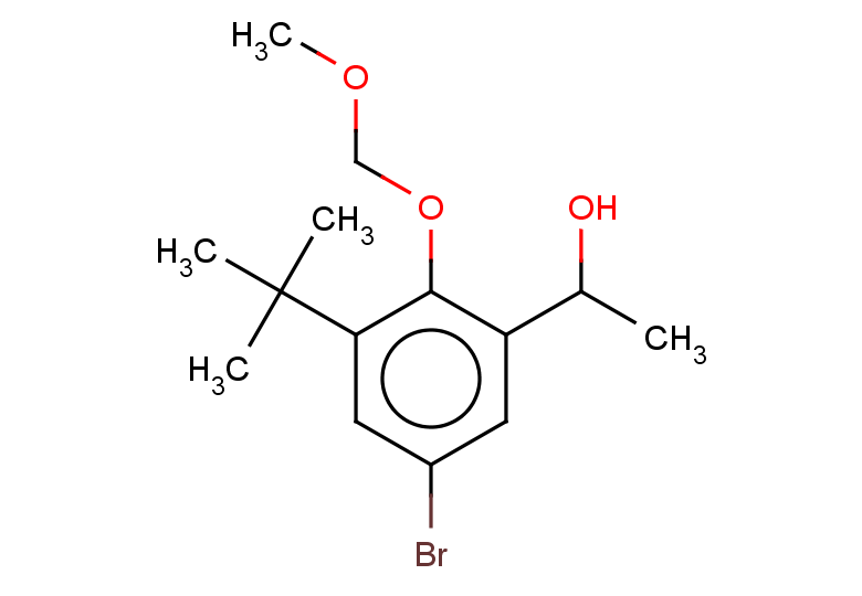 1-[5-bromo-3-tert-butyl-2-(methoxymethoxy)phenyl]ethan-1-ol