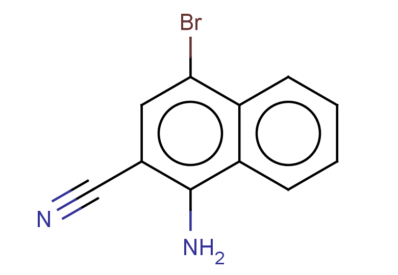 1-amino-4-bromonaphthalene-2-carbonitrile