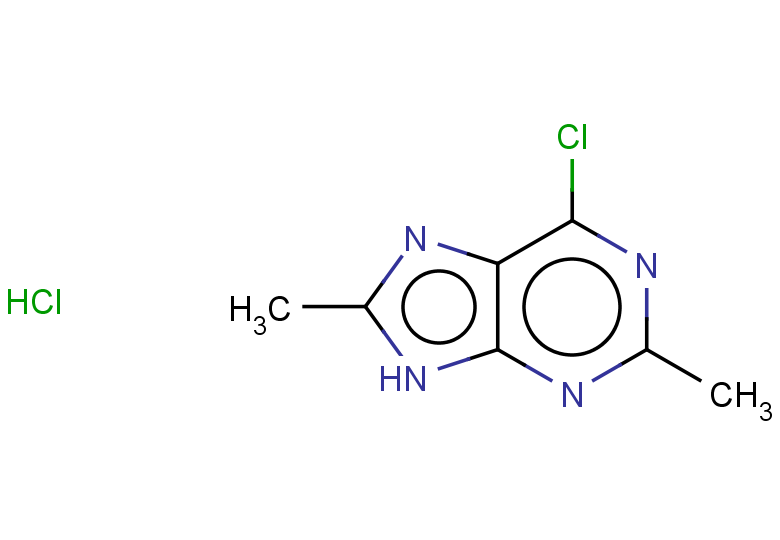 6-chloro-2,8-dimethyl-9H-purine hydrochloride