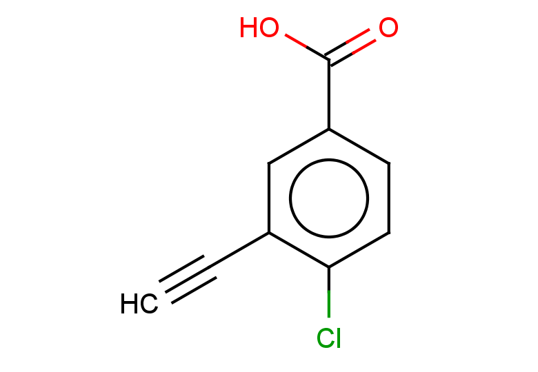 4-chloro-3-ethynylbenzoic acid