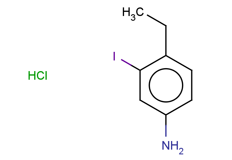 4-ethyl-3-iodoaniline hydrochloride