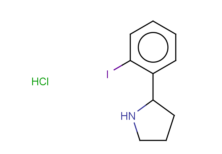 2-(2-iodophenyl)pyrrolidine hydrochloride