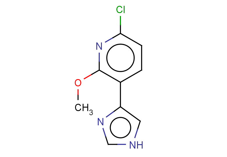 6-chloro-3-(1H-imidazol-4-yl)-2-methoxypyridine