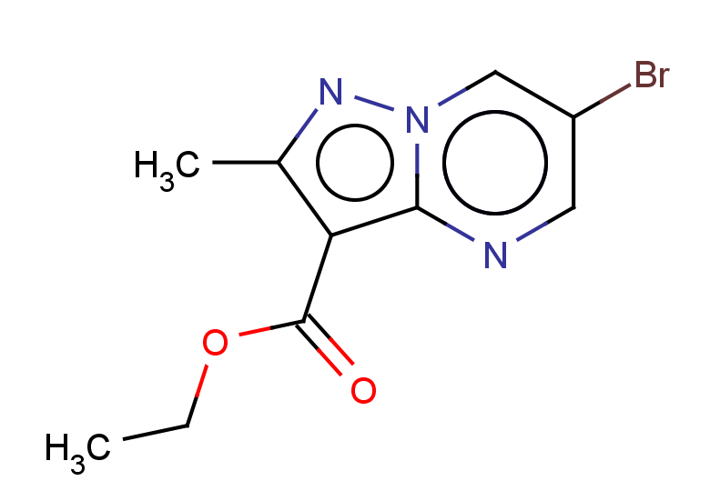 ethyl 6-bromo-2-methylpyrazolo[1,5-a]pyrimidine-3-carboxylate