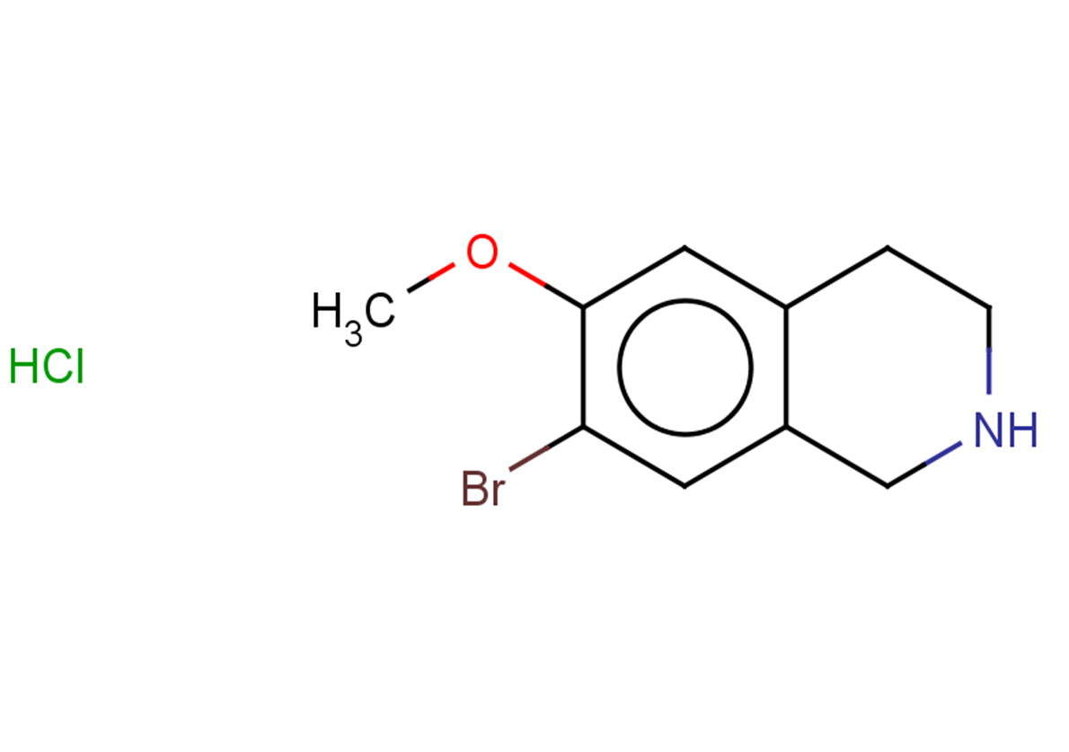 7-bromo-6-methoxy-1,2,3,4-tetrahydroisoquinoline hydrochloride