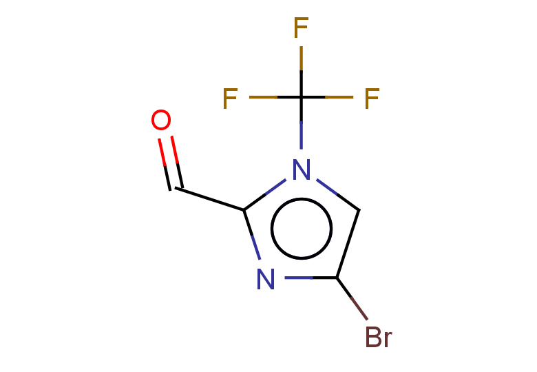 4-bromo-1-(trifluoromethyl)-1H-imidazole-2-carbaldehyde