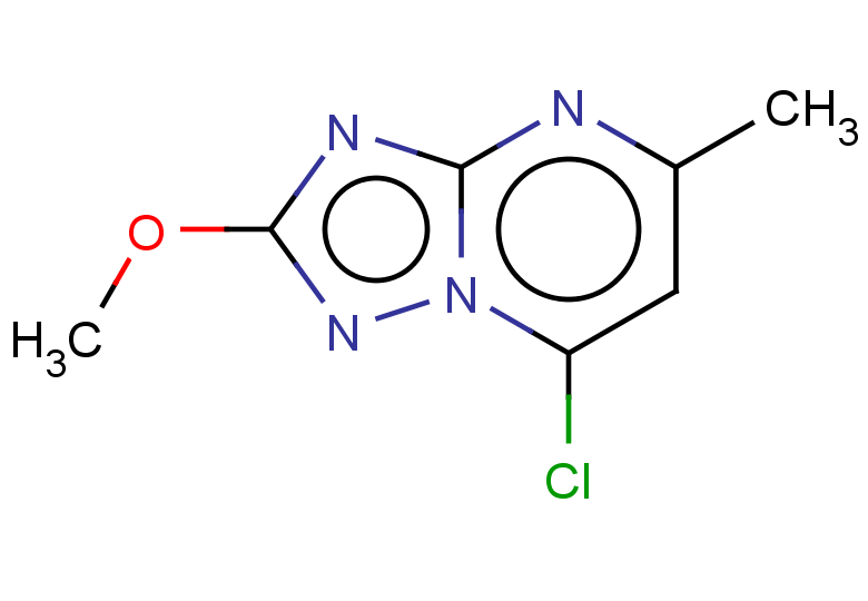 7-chloro-2-methoxy-5-methyl-[1,2,4]triazolo[1,5-a]pyrimidine