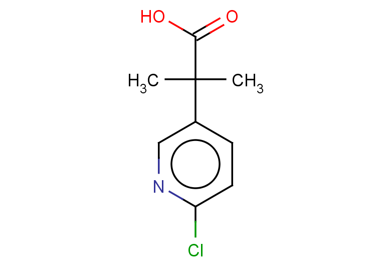 2-(6-chloropyridin-3-yl)-2-methylpropanoic acid