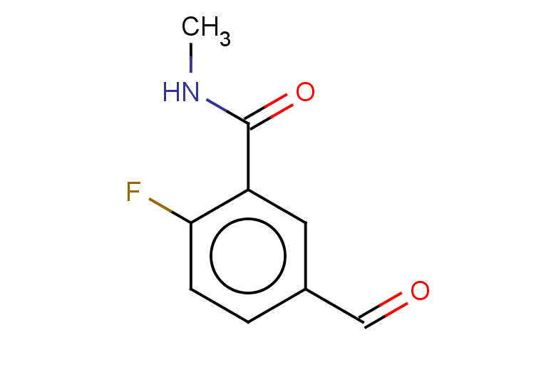 2-fluoro-5-formyl-N-methylbenzamide