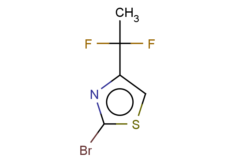 2-bromo-4-(1,1-difluoroethyl)-1,3-thiazole