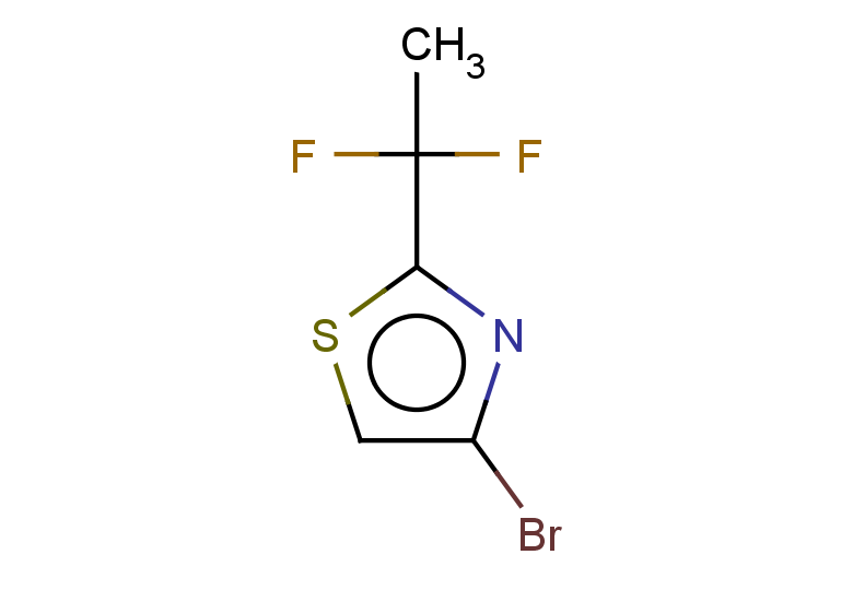 4-bromo-2-(1,1-difluoroethyl)-1,3-thiazole