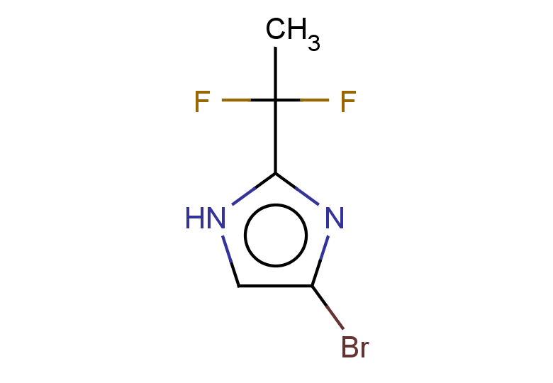 4-bromo-2-(1,1-difluoroethyl)-1H-imidazole