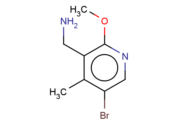 1-(5-bromo-2-methoxy-4-methylpyridin-3-yl)methanamine