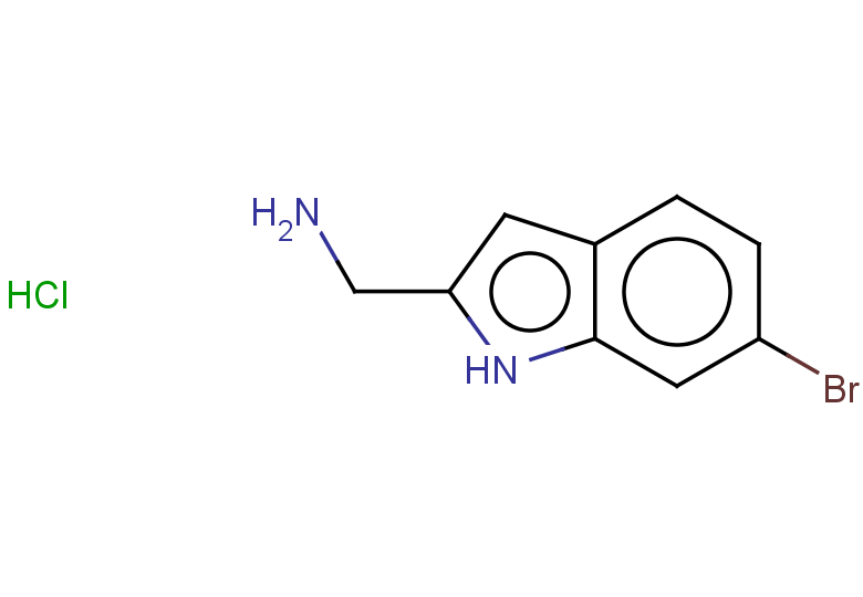 1-(6-bromo-1H-indol-2-yl)methanamine hydrochloride