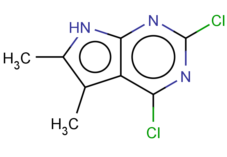 2,4-dichloro-5,6-dimethyl-7H-pyrrolo[2,3-d]pyrimidine